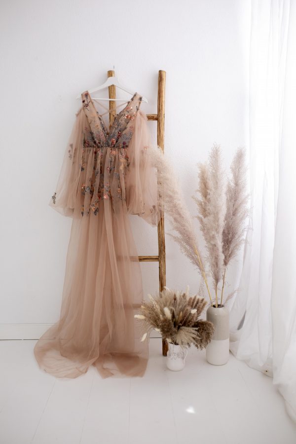 Girona - Blumenkleid Rosa
