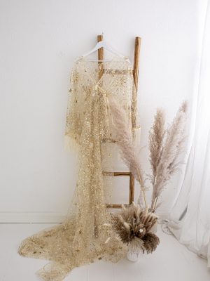 Galloway - Glitzerkleid Gold