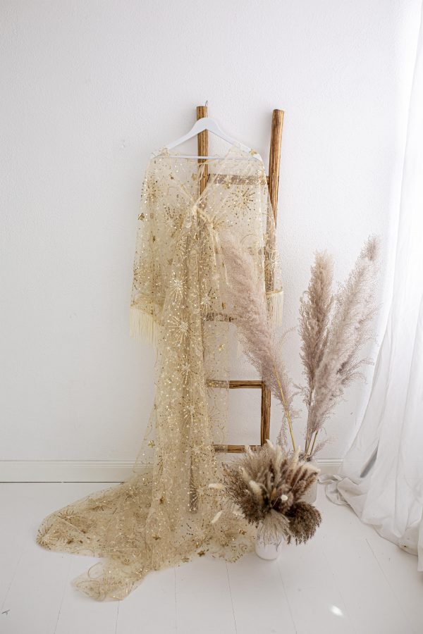 Galloway - Glitzerkleid Gold