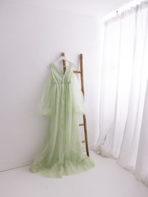 Glitzerkleid Mint