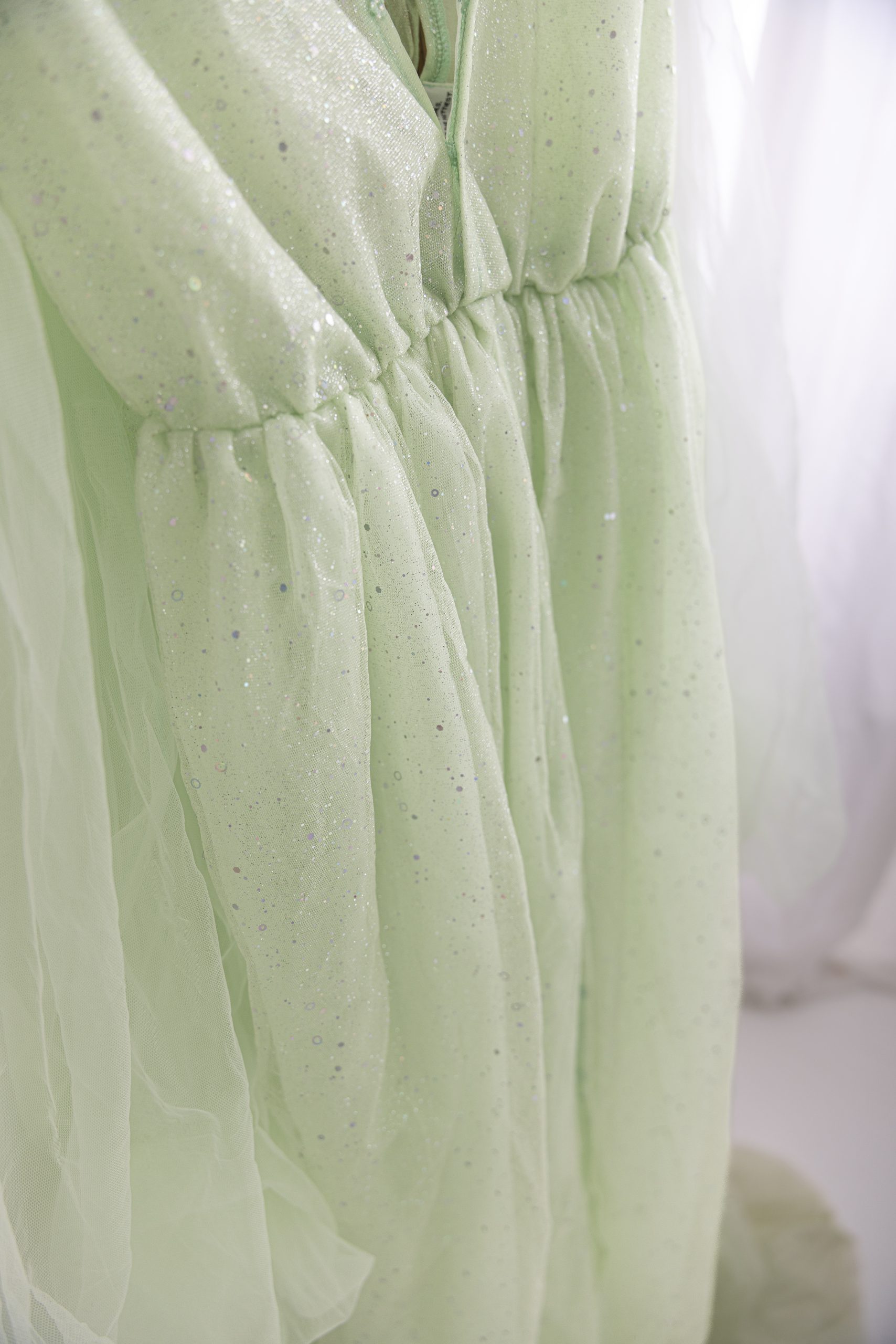 Glitzerkleid Mint – Bild 3